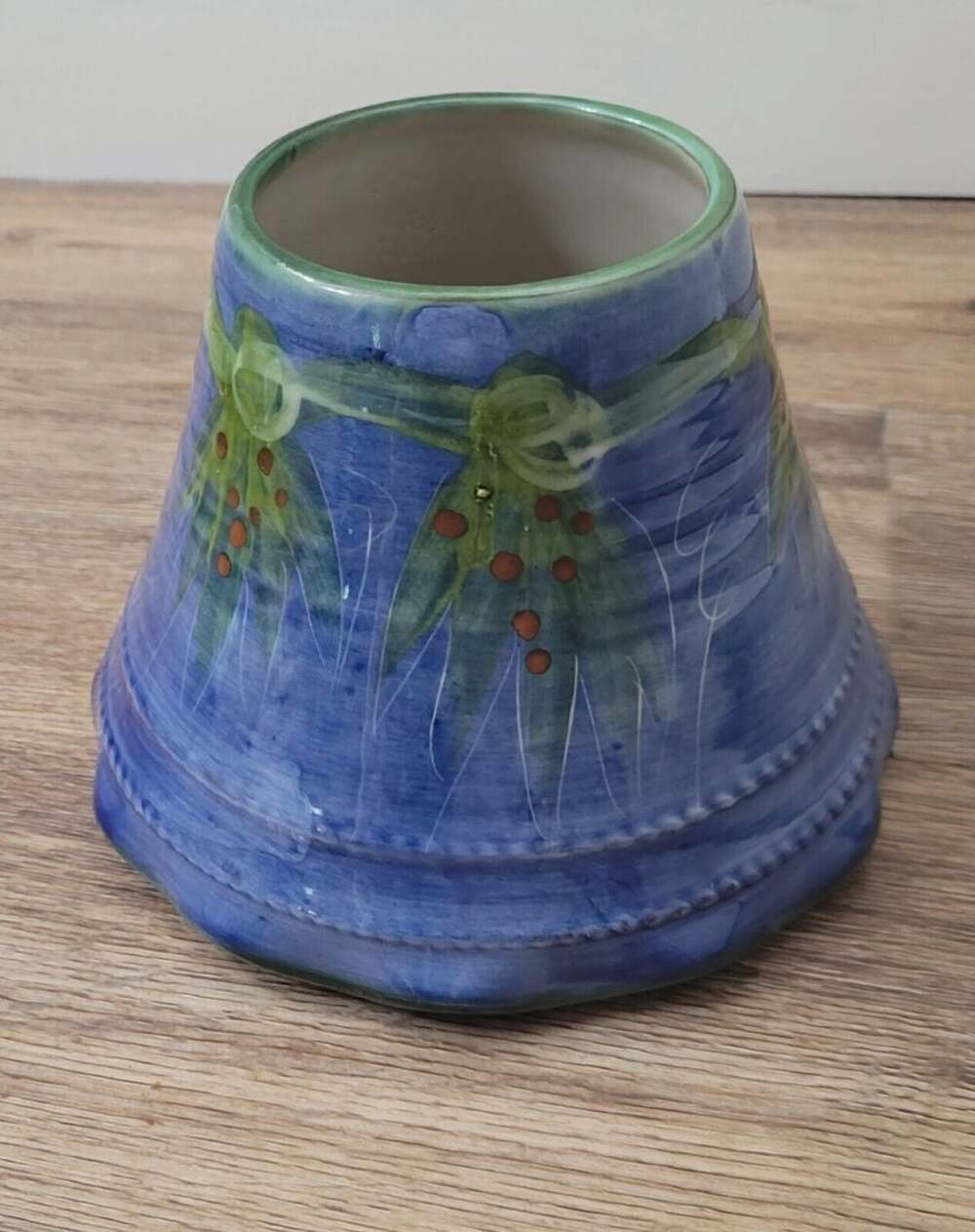 Yankee Candle Large Jar Candle Shade Blue Mistletoe Christmas‎